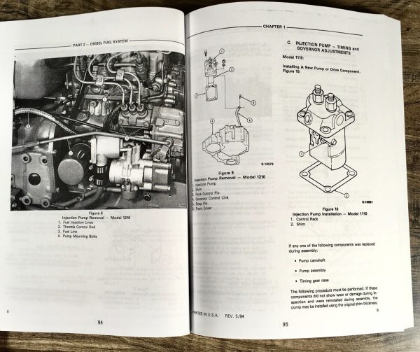 Ford 1110 1210 Tractor Service Manual Repair Shop Technical Workshop Overhaul - Image 7