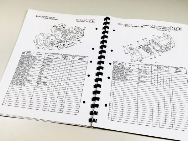 Kubota L3600 L4200 Tractor Parts Assembly Manual Catalog Exploded Views Numbers - Image 5