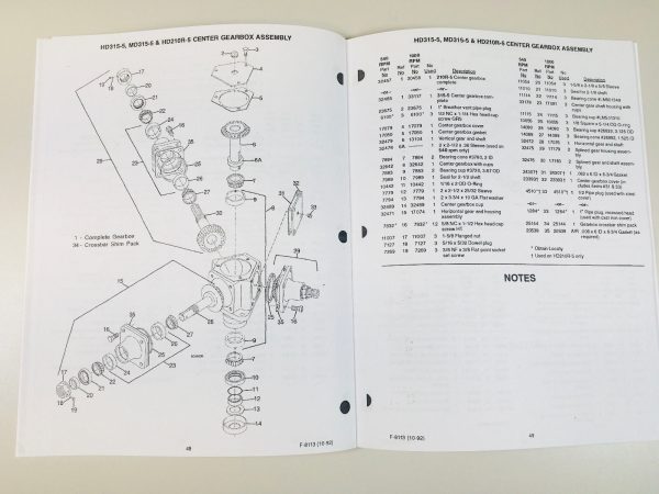 Woods Md315-5 Hd315-5 Hd210R-5 Rotary Cutter Mower Deck Operators Owners Manual - Image 6