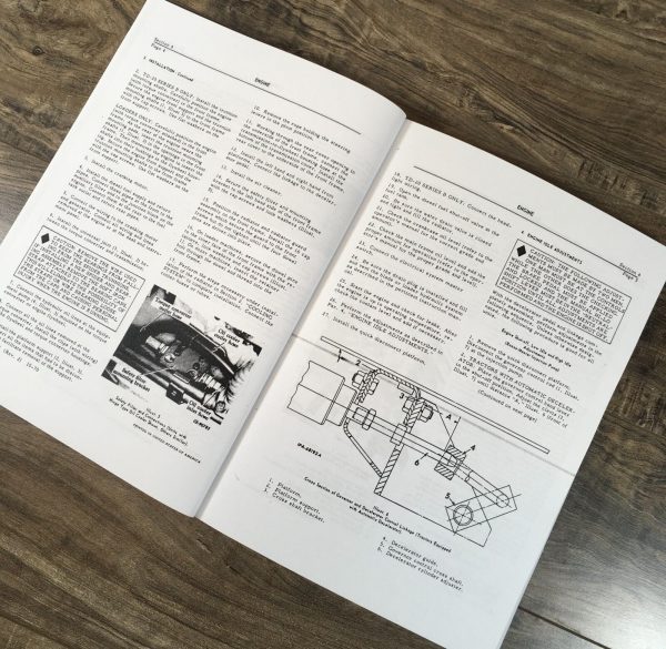 International TD-20B Crawler Tractor Service Manual Set Repair Shop Repair Book - Image 10