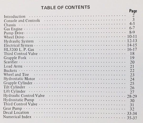 Gehl Hl 3000 Skid Steer Loader Parts Manual Catalog Exploded Views Assembly - Image 2