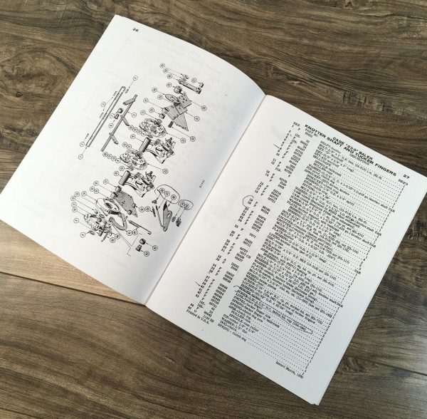 Case 230 Baler Parts Manual Catalog Book Assembly Schematic Exploded Views - Image 4