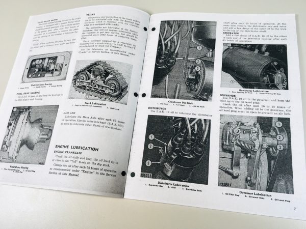 Massey Ferguson Super 92 Combine Owners Operators Manual - Image 4