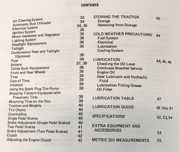 International Cub 185 Lo-Boy Tractor Mower Parts Operators Manual Catalog Owners - Image 4