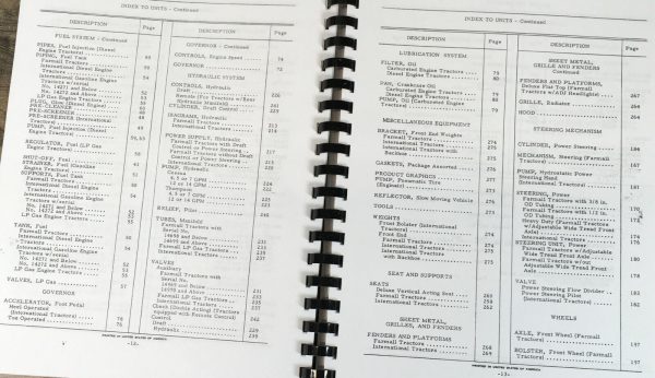 International 504 Diesel Tractor Parts Operators Manual Set Catalog Book D-188 - Image 4