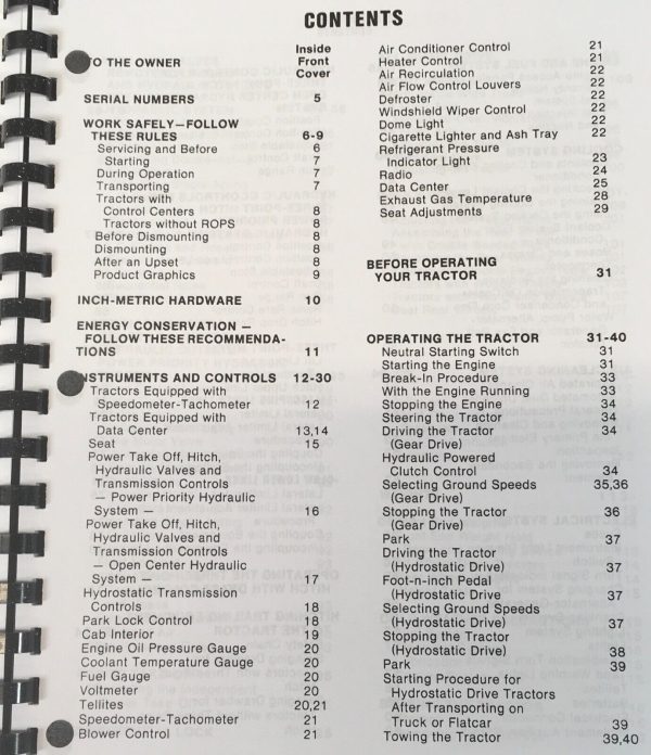 International 3488 Hydro Tractor Service Parts Operators Manual Set Repair Shop - Image 4