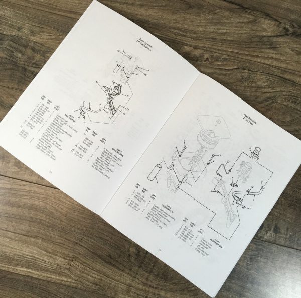 Onan P224 Ol24 Lx990 Engine Parts Manual Catalog Book Assembly Schematics 24Hp - Image 6