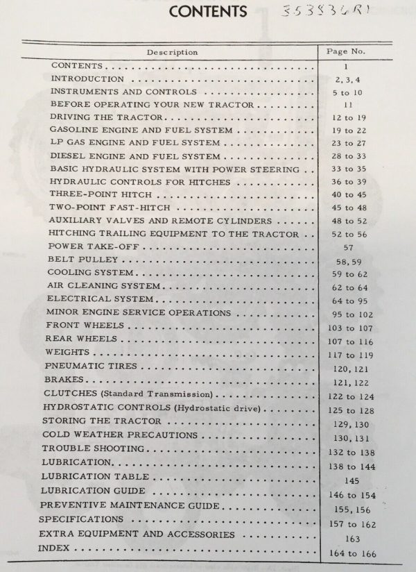 Farmall International 656 Gasoline Tractor Parts Operators Manual Set IH - Image 4