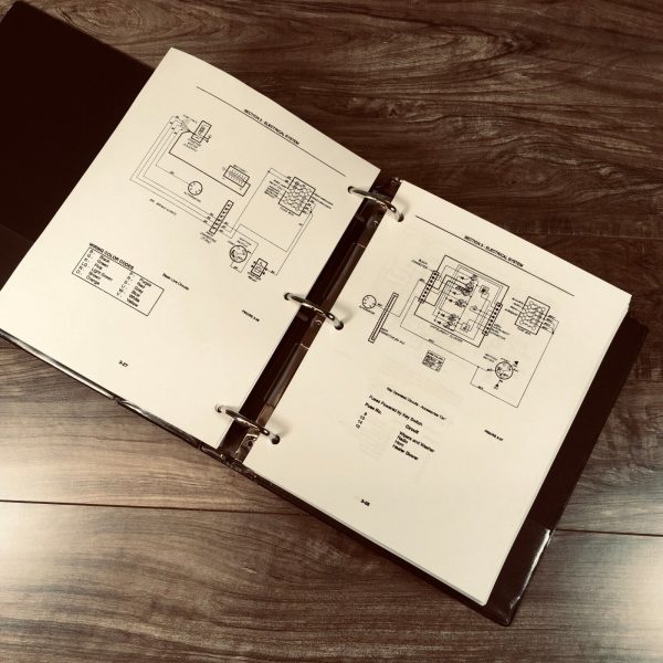 Service Manual For Ford 455D 555D 575D 655D 675D Tractor Loader Backhoe Repair - Image 10