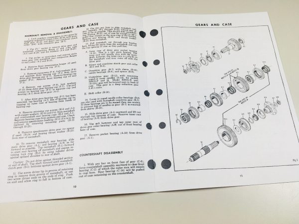 Dana Corp R8000 3 Speed Spicer Transmission Service Manual R8031P R8031Q R8031R - Image 4