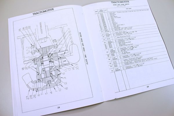 Tractomotive Ts-5 Tracto Shovel Allis Chalmers Parts & Instruction Manual Book - Image 6