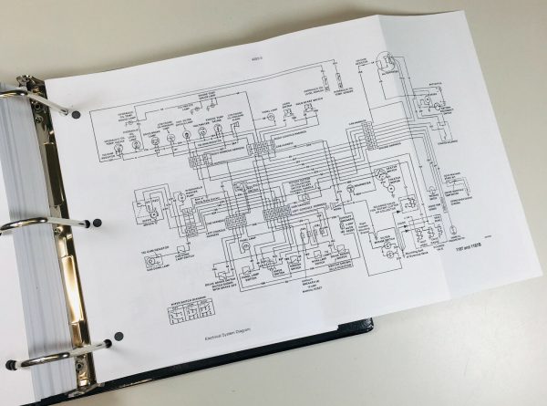 Case 1187 1187B Feller Buncher Service Technical Manual Repair Shop In Binder - Image 9