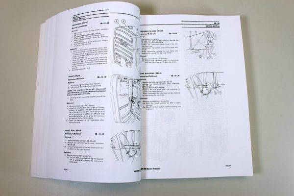 Massey Ferguson 230 Tractor Service Operators Parts Manual Catalog Repair Shop - Image 12