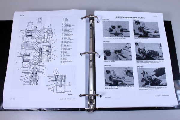 Case 850D 855D Crawler Dozer Loader Service Technical Manual Repair Shop Binder - Image 11