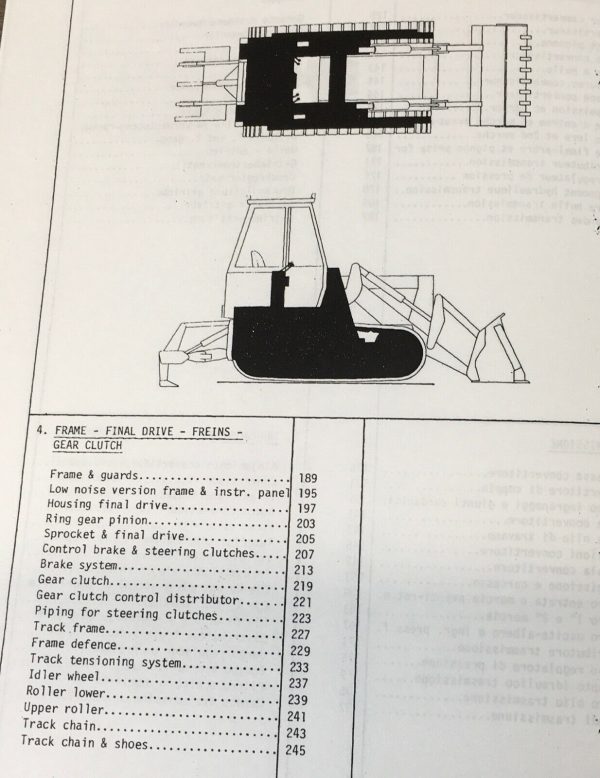 Massey Ferguson 400C Crawler Tractor Loader Parts Manual Catalog Book Assembly - Image 4