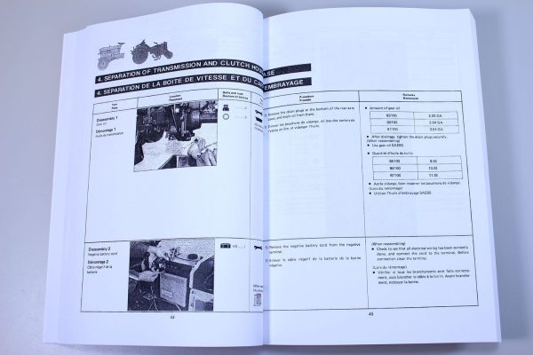 Kubota B5100D B6100D B7100D Tractor Service Operators Repair Shop Manual Set - Image 6