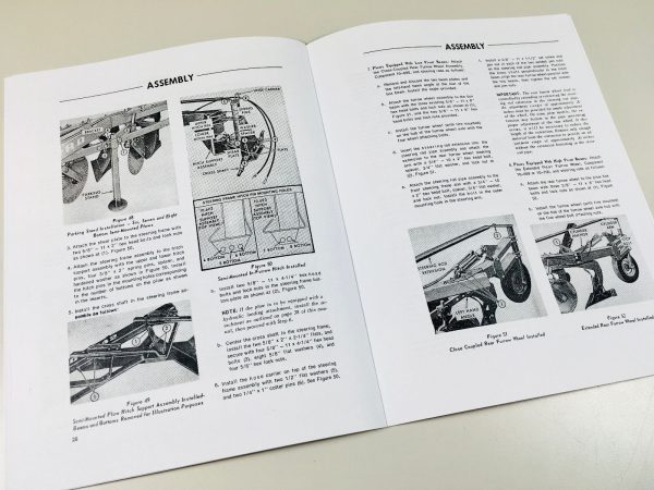 Ford 142 Plow Operators Owners Assembly Manual Set - Image 9