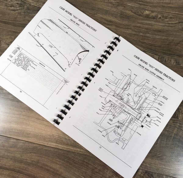 Case 900 Series Diesel & LP Gas AG Tractor Parts Manual Catalog Book Assembly - Image 4