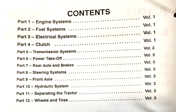 Ford 420 515 Tractor 735 Loader 765 Backhoe Service Parts Operators Manual Set - Image 2