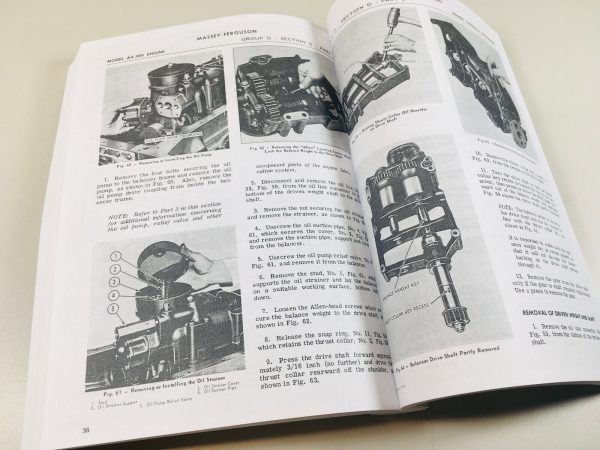 Massey Ferguson Mf 85 Mf 88 90 Wr Super Tractor Service Shop Repair Manual Book - Image 12