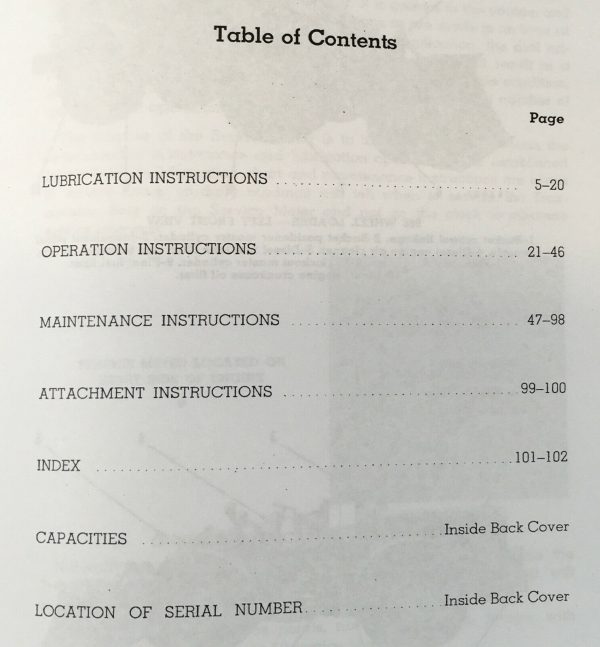 Caterpillar 988 Wheel Loader Operators Manual Owners Book Maintenance Sn 87A1-Up - Image 2