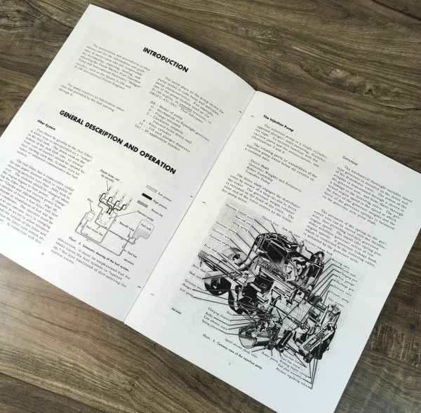 International D188 Diesel Engine Service Manual Repair Shop Book Overhaul Ih Set - Image 6