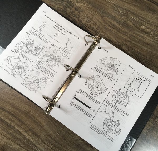 Case W26B Wheel Loader Service Manual Parts Catalog Operators Owners Repair Set - Image 4