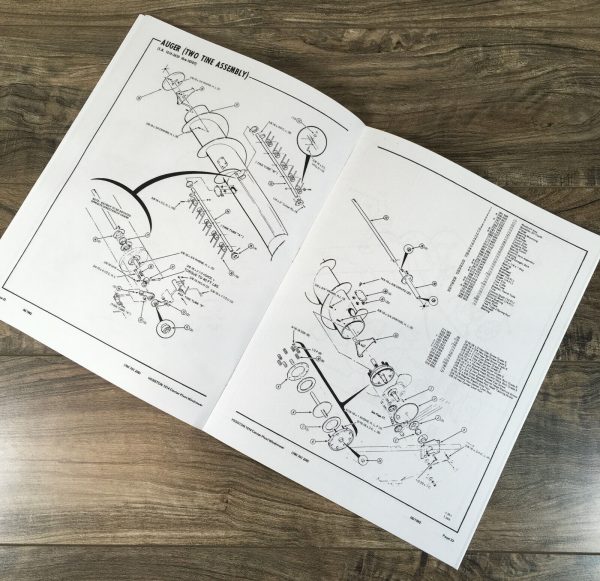 Hesston 1014 Center Pivot Windrower Parts Operators Manual Set Owners Catalog - Image 11