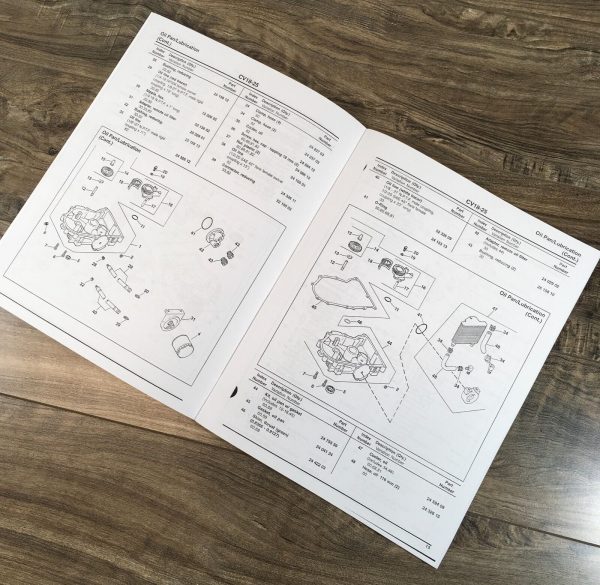 Kohler Command CV18 CV20 CV22 CV25 Engine Parts Manual Catalog Book Assembly - Image 6