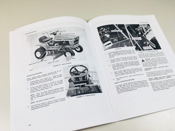 Allis Chalmers 600Lt Series Lawn Garden Tractor Operators Owners Manual 608 811 - Image 3