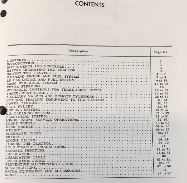 Farmall International 404 Tractor Service Parts Operators Manual Set Repair Shop - Image 6