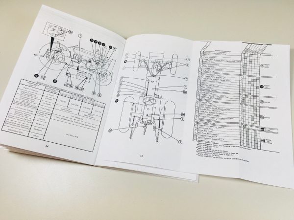 Case 530Ck Wheel Tractor Operators Owners Manual Parts Catalog Set - Image 4