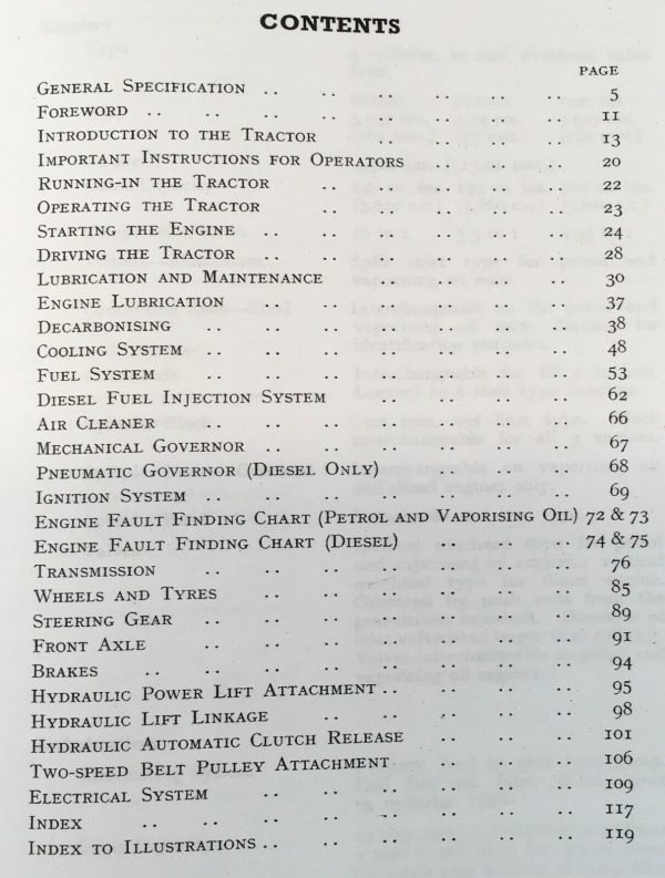 Fordson Major Tractor Service Parts Operators Manual Owners Repair Shop Set - Image 2