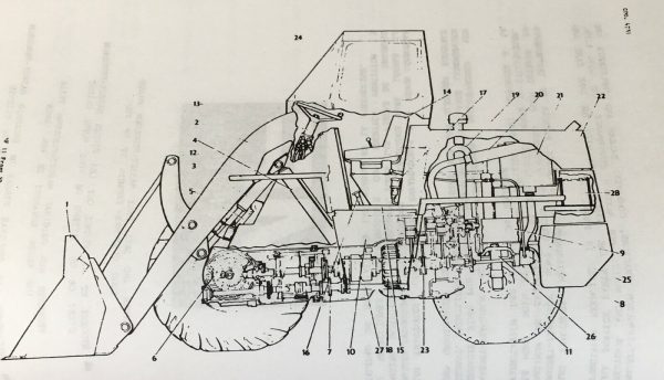 Massey Ferguson 11 Mf11 Front Wheel Drive Loader Parts Manual Catalog Book - Image 2