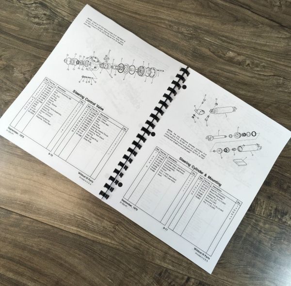 Steiger Wildcat III WC Tractor Parts Manual Catalog Book Assembly Schematics - Image 5