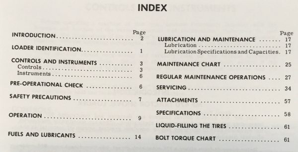 Massey Ferguson Mf 470 Shovel Loader Operators Manual Owners Book - Image 2