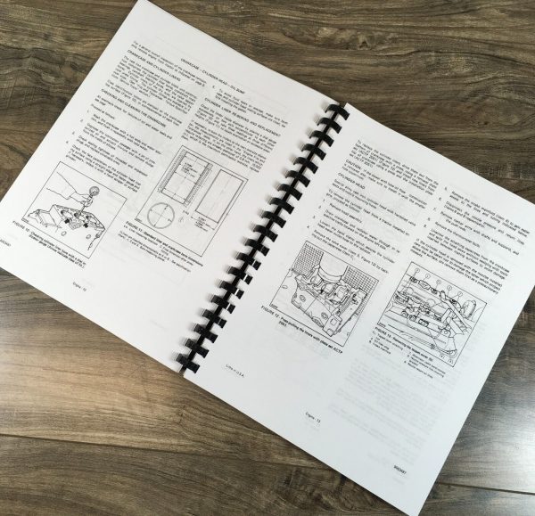 Allis Chalmers 5050 Diesel Tractor Service Manual Parts Repair Workshop Book - Image 12