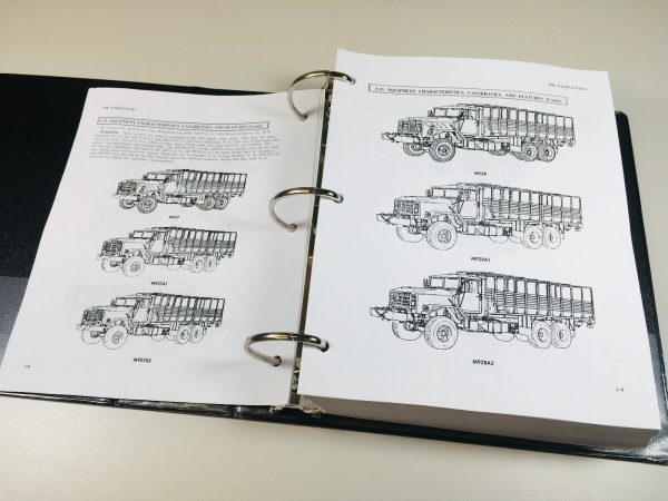 Service Manual 6X6 5 Ton Truck M939 M939A1 939A2 Series Air Force Military Shop - Image 9