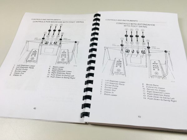 Case 480E Ll Loader Backhoe Loader Landscaper Operators Owners Manual - Image 4