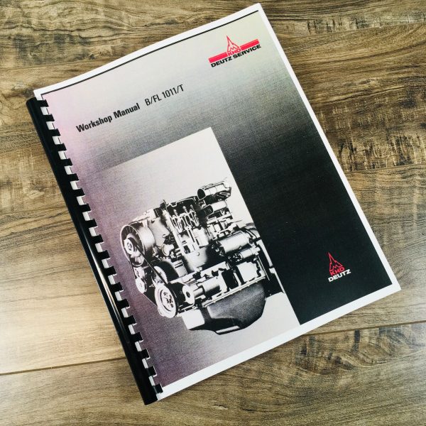 Khd Deutz F2L 1011 Engine Service Manual Repair Shop Technical Workshop Book