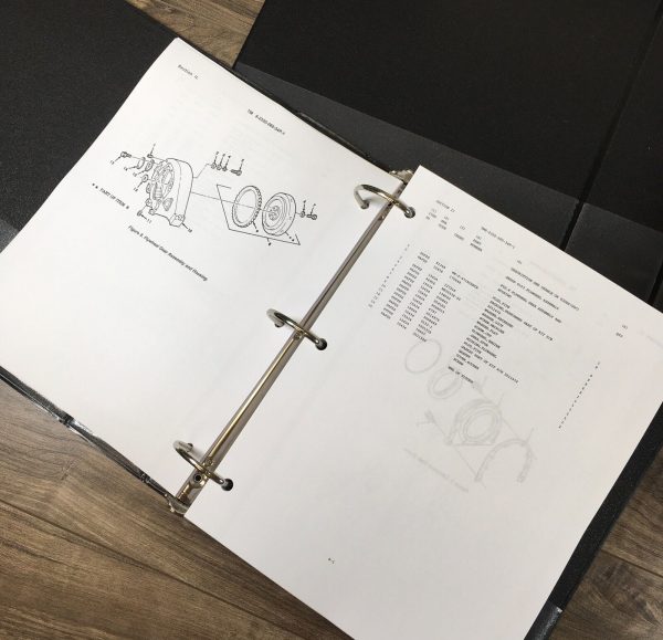 5 Ton 6x6 M814 M815 M816 M817 M818 Diesel Cargo Trucks Service Parts Manual Set - Image 11