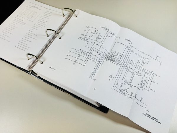 Ford 340 340A 340B Loader Backhoe Tractor Service Repair Parts Manual Shop Books - Image 8