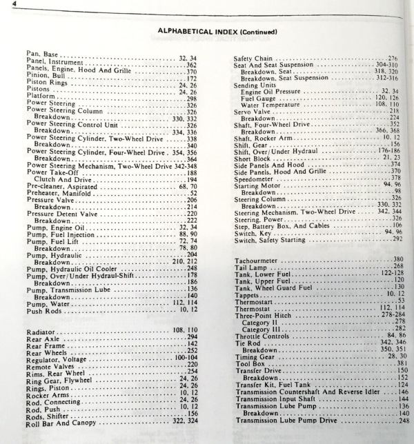 White 2-105 Field Boss Tractor Service Parts Operators Manual Set Repair Shop - Image 6