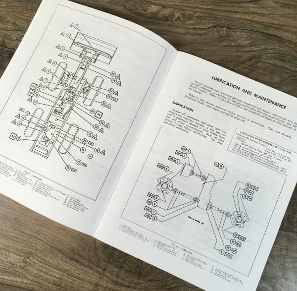 Massey Ferguson Mf 470 Shovel Loader Operators Manual Owners Book - Image 4