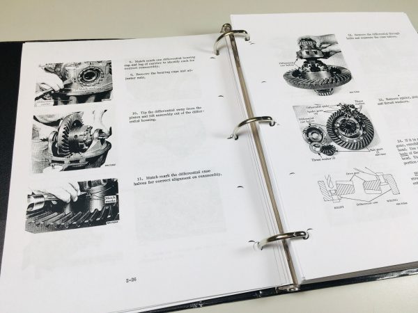 International 766 966 1066 1466 1468 Hydro 100 Tractor Service Manual Shop Book - Image 7