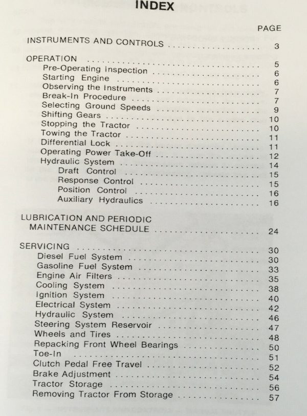 Massey Ferguson Mf 30 Tractor Parts Operators Manual Set Owner Catalog Book - Image 2