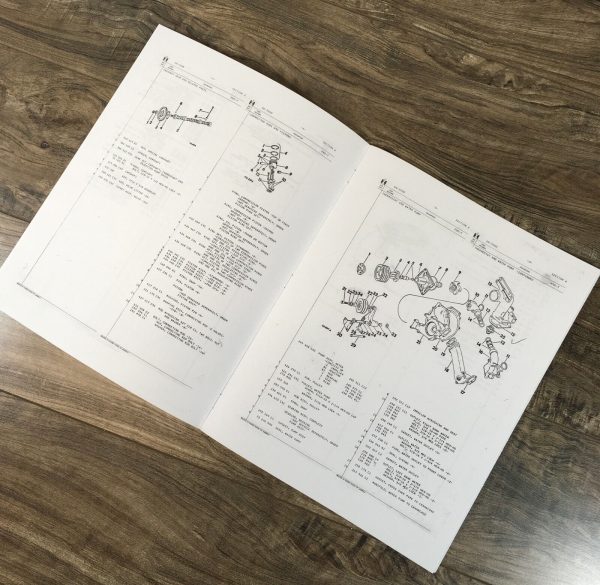 International Dv550B 8 Cylinder Diesel Engine Parts Manual Catalog Book Assembly - Image 3