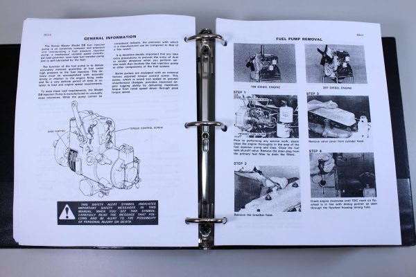 Case 450B Crawler Loader Bull Dozer Service Repair Manual Technical Shop Binder - Image 9