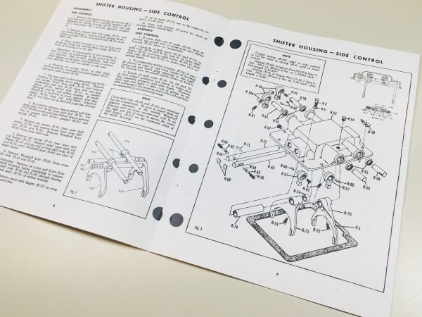 Dana Corp R8000 3 Speed Spicer Transmission Service Manual R8031P R8031Q R8031R - Image 2