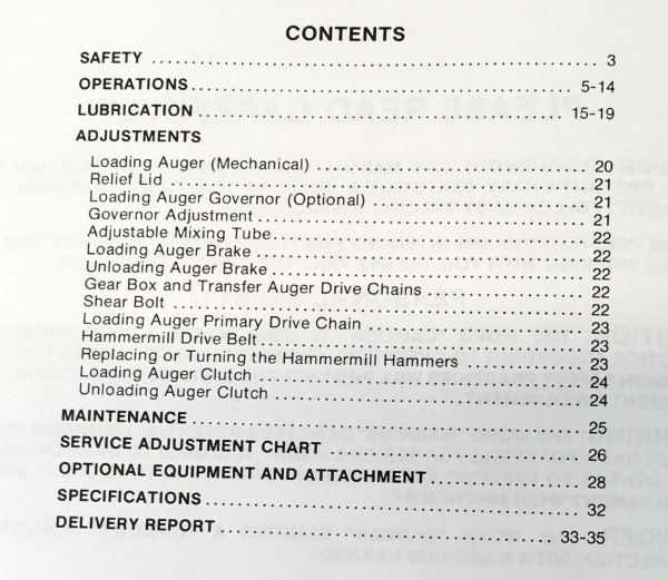 New Holland 353 Grinder Mixer Service Manual Parts Catalog Operators Repair Shop - Image 3